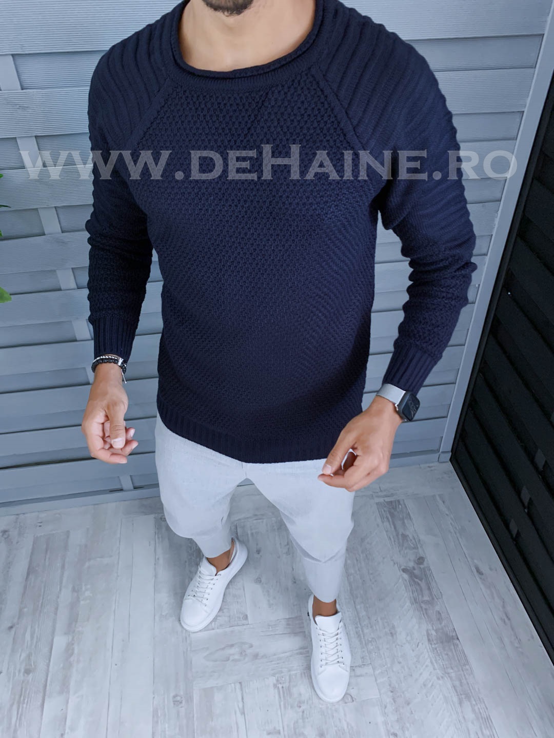 Pulover barbati gros slim fit zr b2056 104-2